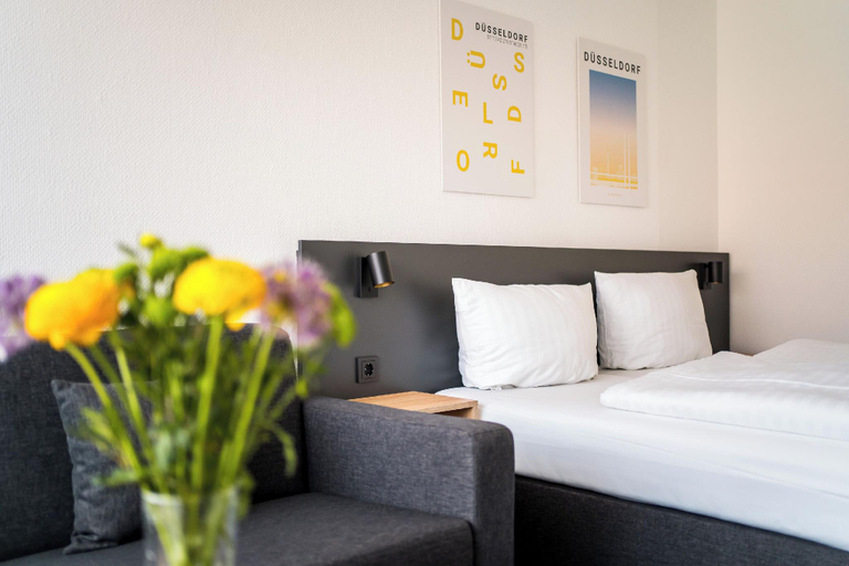 Bedroom 2, Novum Hotel an der Ko Dusseldorf, Düsseldorf