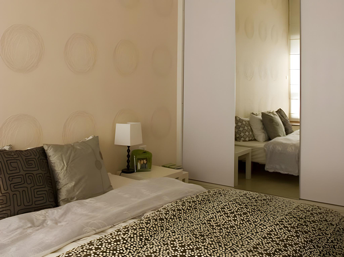 Bedroom, Global Home Apartments - Zrubavel