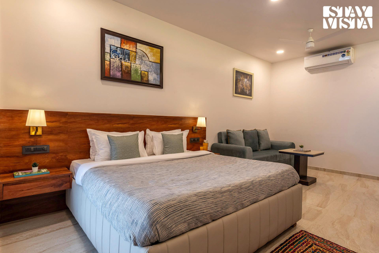 Bedroom 3, StayVista at Breezy Whispers, Nashik