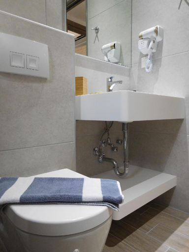 Bathroom 3, Hotel Vozina, Central Macedonia