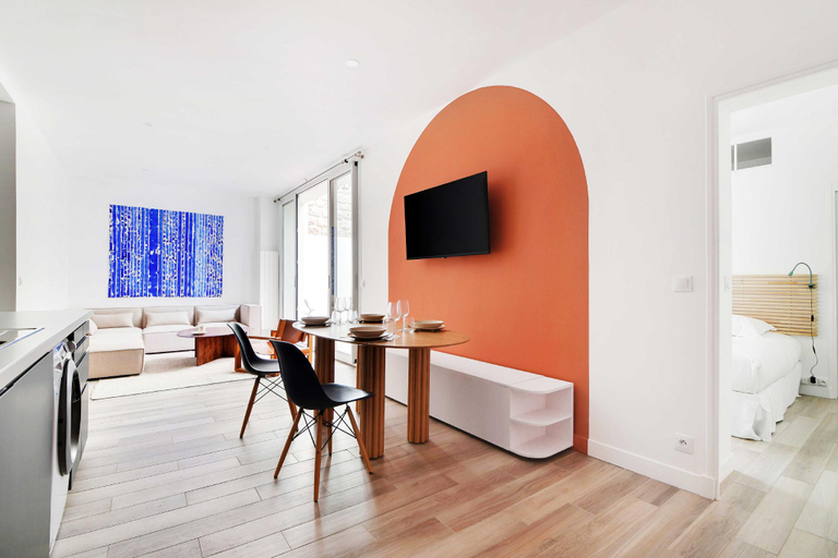 Interior view 2, Charming aptt with patio - 2BD/4P - Monceau Park, Paris