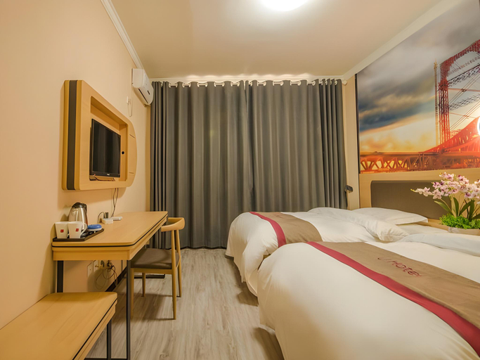 Bedroom 5, Thank Inn Hotel Yunnan Lijiang Ancient City District Dashuiche North Gate, Lijiang