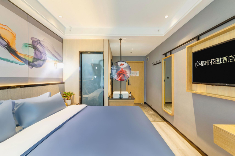 Bedroom 2, Urban Garden Hotel Xi'an Saige Internation Jixiang Road, Xi'an