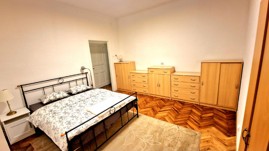 Bedroom 5, Charming 50m2 Apartment in Zagreb City Center, Zagreb