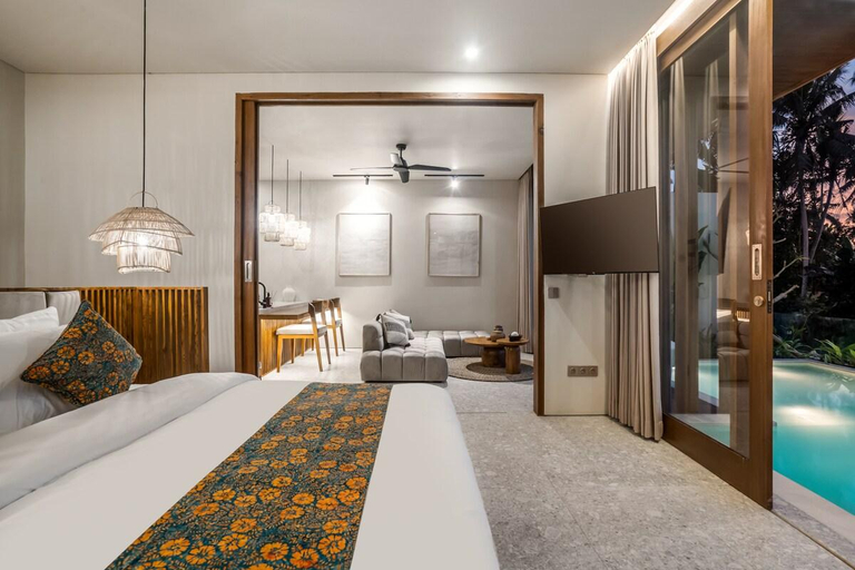 Bedroom 3, Avirodha Villa with Private Pool in Ubud, Gianyar