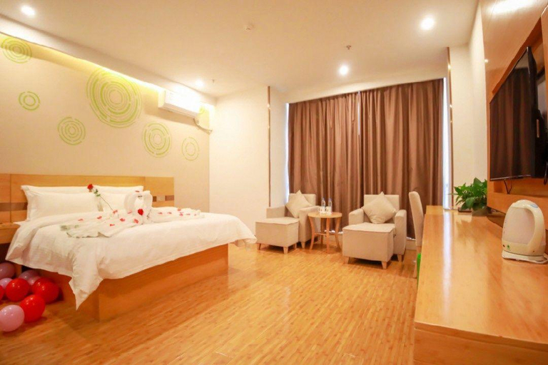 Bedroom 2, GreenTree Inn Guangyuan Wanda Plaza, Guangyuan