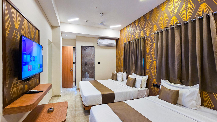 Bedroom 2, Hotel Nova Sky, Rajkot