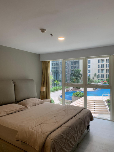 Bedroom 2, nice apartment with city view at Grand Jati Junction, Medan