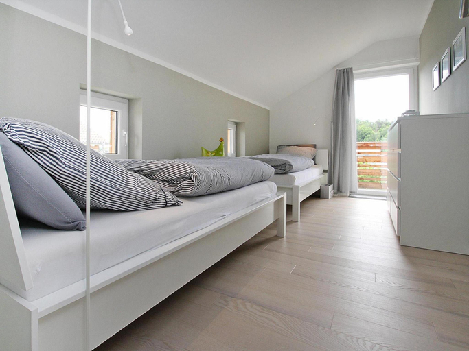 Bedroom 2, Ferienhaus Min Kaat, Nakenstorf, Nordwestmecklenburg