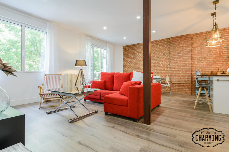 Bedroom 2, Charming Madrid City - Newly Refurbished, Madrid