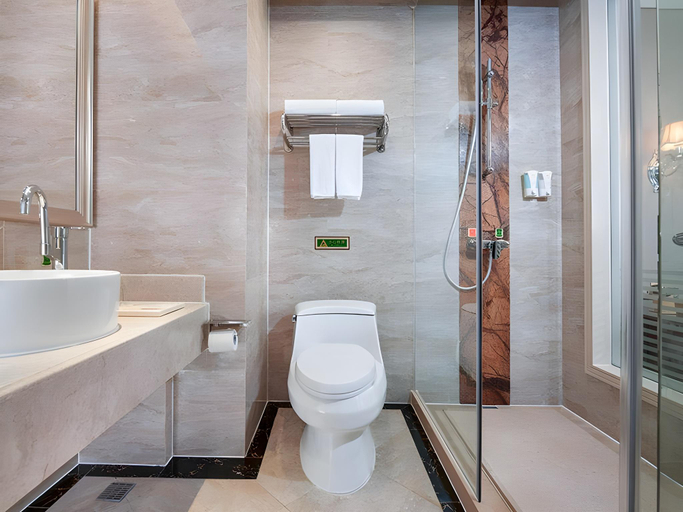 Bathroom 3, Vienna Hotel Guangzhou Baiyun College Jinyuan Plaza, Guangzhou