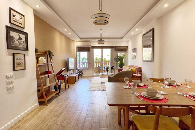 Interior 4, Xuru Stays I Spellbinding 2 BDR Apt. At The Giza Pyramid's Doorstep, Al-Ahram