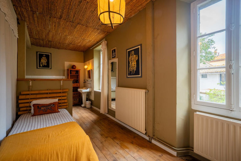 Bedroom 2, Prieure Saint-Louis Maison d'Hotes, Aude