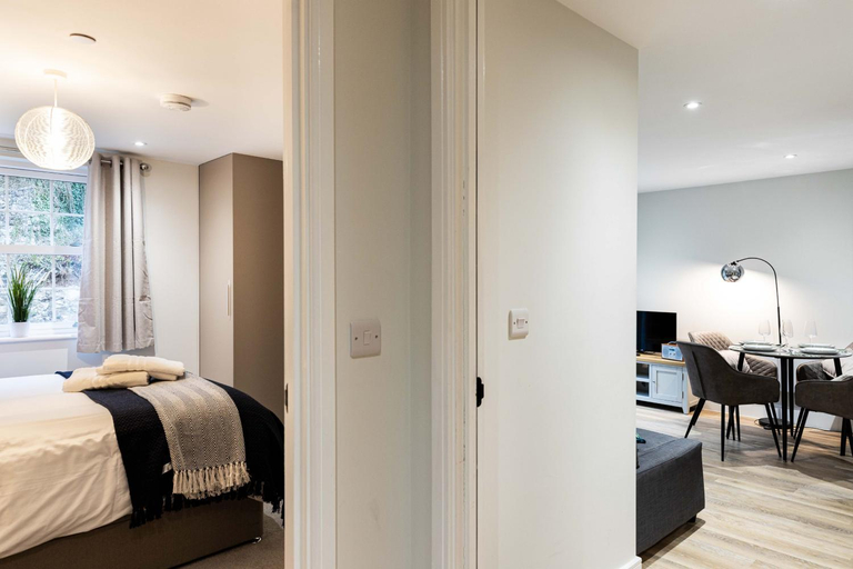 Bedroom 3, Rock Mill - Deluxe Duplex Apartments, Derbyshire