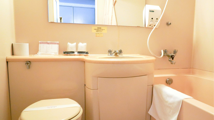 Bathroom, Hotel New Esashi, Ōshū