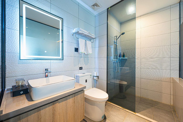 Bathroom 3, Green Tree Inn Chuzhou High-speed Railway Station Zhixuan, Chuzhou
