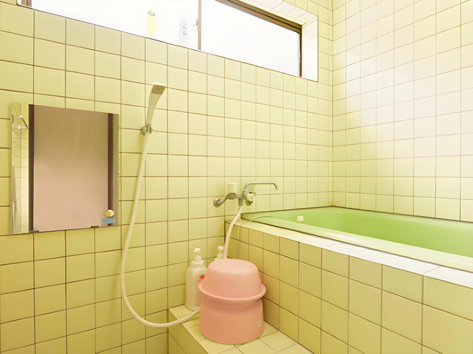 Bathroom, Hinagu Onsen Hiraya Hotel, Yatsushiro