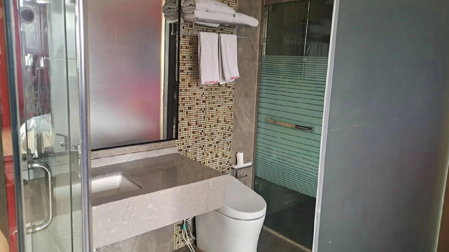Bathroom 3, Shell Hotel Wuhu Jiujiang District Daqiao Town Huashan Road, Ma'anshan