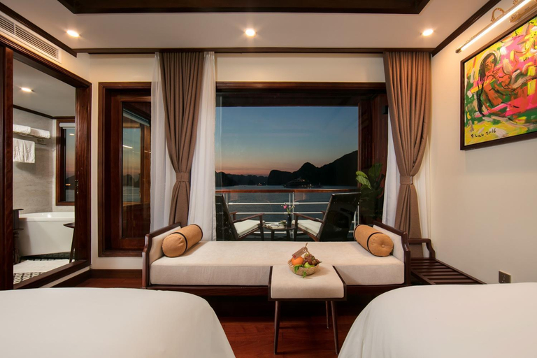 Bedroom 3, Heritage Cruises Binh Chuan Cat Ba Archipelago, Hạ Long