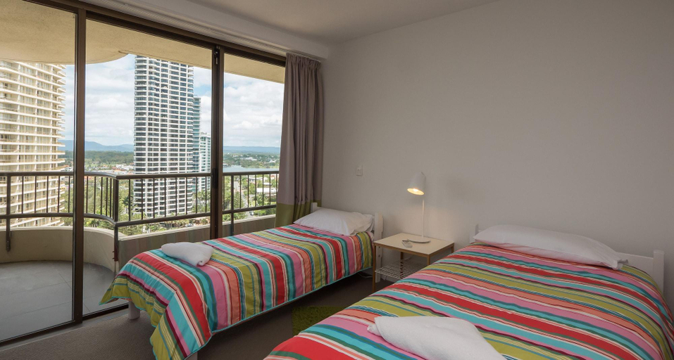 Bedroom 2, Norfolk Luxury Beachfront Apartments, Gold Coast