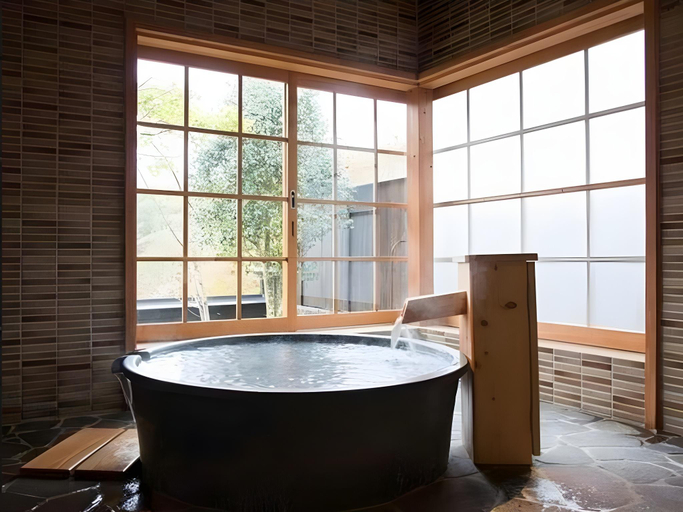 Bathroom 3, Ryokan Miyama Sansou, Minamioguni