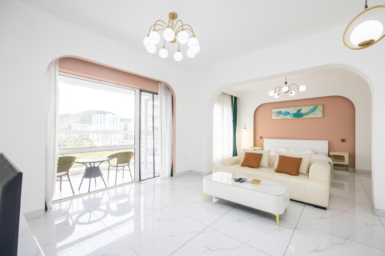 Bedroom 2, Sanya Zhi Ai Seaview Apartment, Sanya