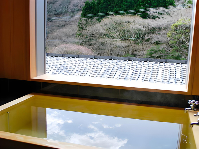 Bathroom, Okuyugawara Ryokan Kamata, Yugawara