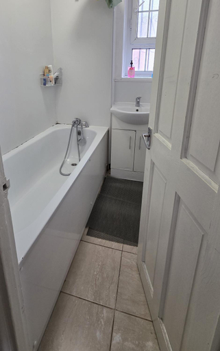 Bathroom, Budget Grey House, London