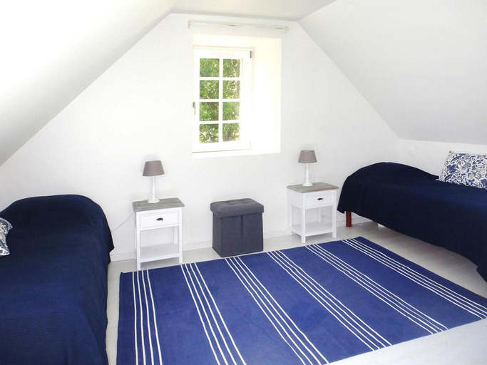 Bedroom 2, Stone House near Pink Granite Coast Beaches, Côtes-d'Armor