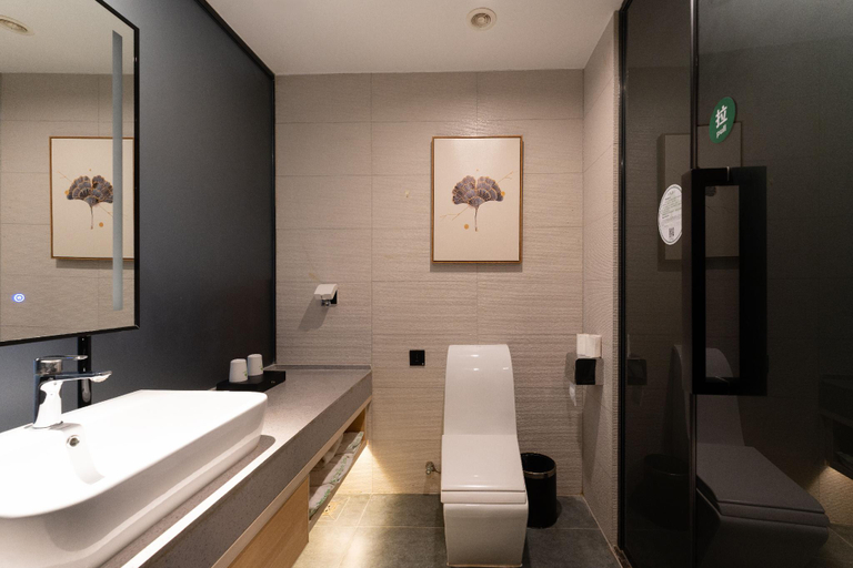 Bathroom 2, Green Tree Inn Anhui Suzhou Evergrande, Suzhou