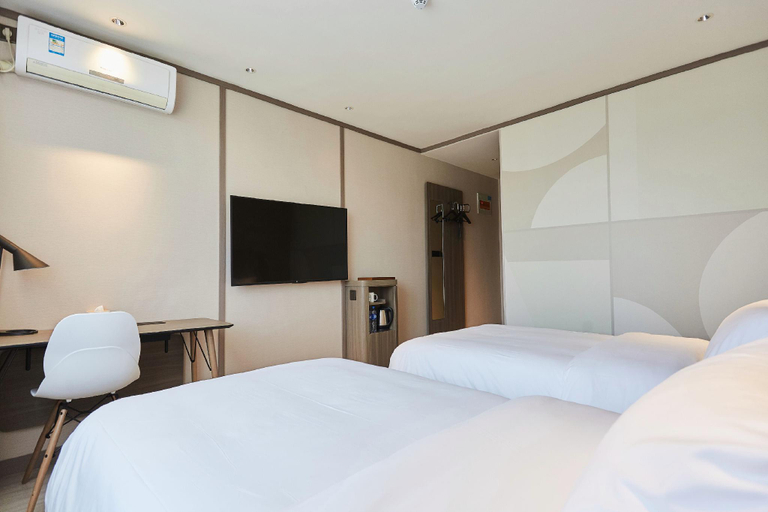 Bedroom 2, Hanting Hotel Cangzhou Qing County, Cangzhou