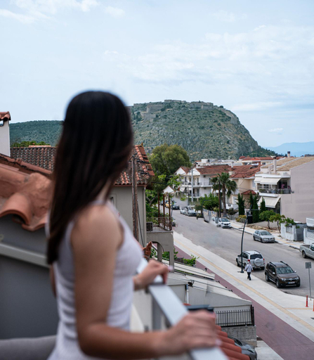 Exterior view 2, Lobelia Nafplio Apartments, Peloponnese