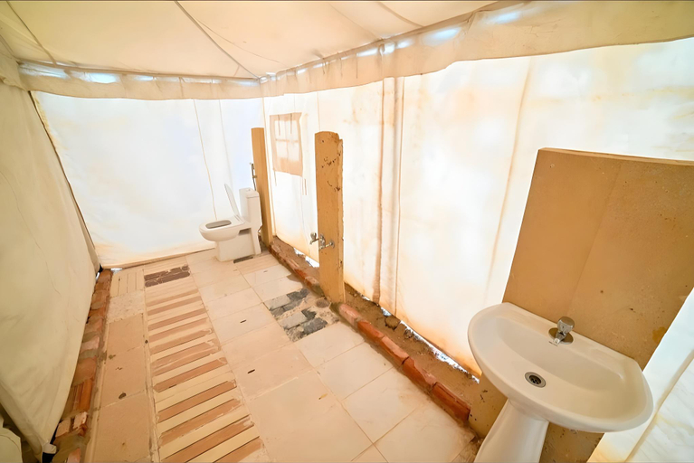 Bathroom, Mohin Desert Safari Camp, Jaisalmer