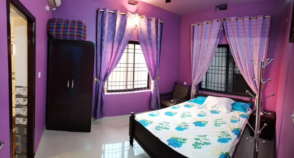 Bedroom 2, UDUPI HOMESTAY/HILL TOP VILLA , Udupi