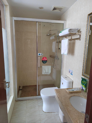 Bathroom 4, GreenTree Inn Shenzhen Kengzi Town Express Hotel, Shenzhen