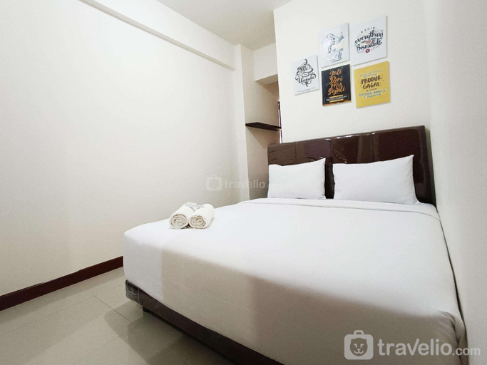 Bedroom 2, Lux 2BR Vida View Makassar Apartment By Travelio, Makassar