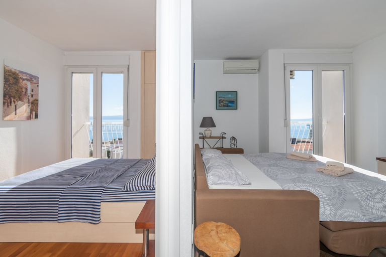 Bedroom 3, Trstenik Beach Apartment, Cute Place with Sea View, Split