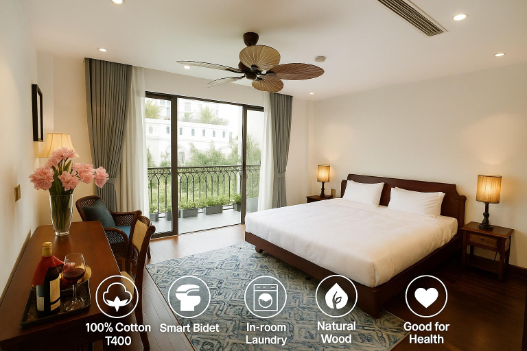 Bedroom 2, Camellia Residence Hanoi, Hai Bà Trưng