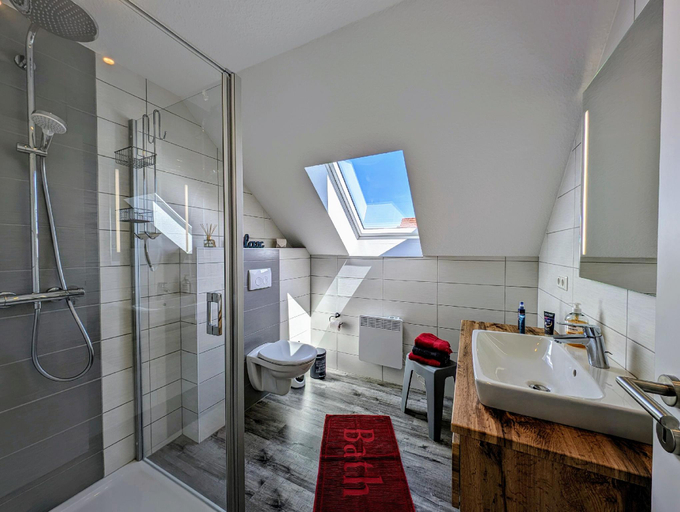 Bathroom 4, Premiumferienhaus Mara, Harz