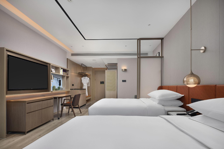 Bedroom 2, Home2 Suites by Hilton Liaocheng Linqing, Liaocheng