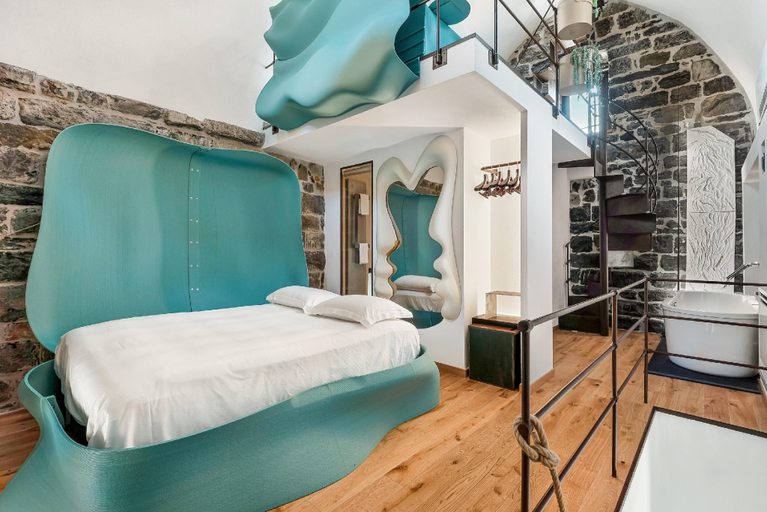 Bedroom 3, Capitolare Tower, La Spezia