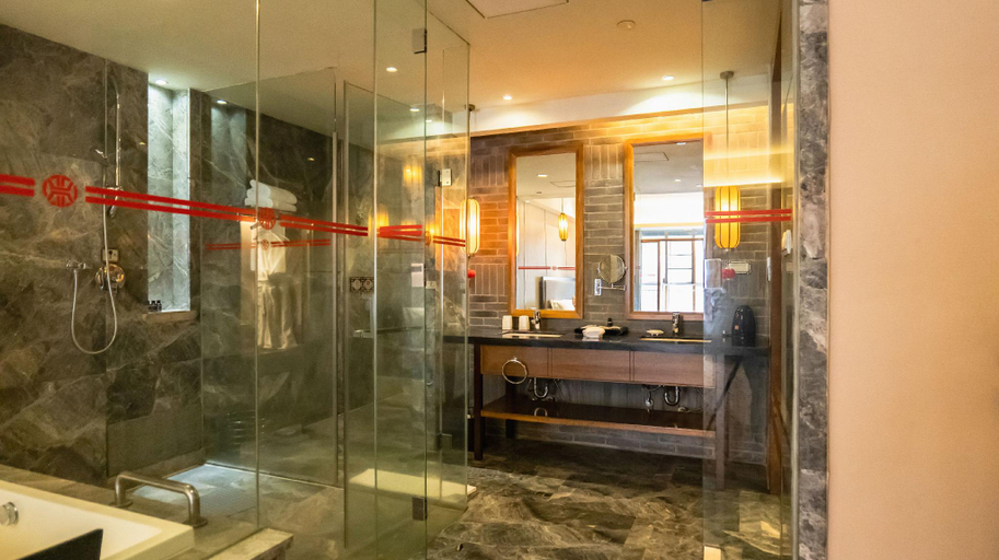Bathroom 4, Huitang Huatian City Hot Spring Resort Hotel, Changsha