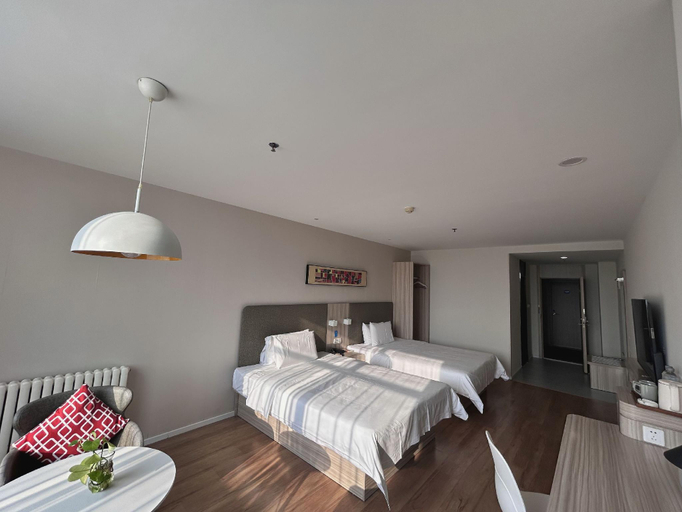 Bedroom 2, Hanting Hotel Xinxiang Pingyuan Road, Xinxiang