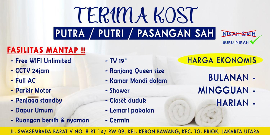 Others 5, Swahouse Kost Pria Wanita, North Jakarta