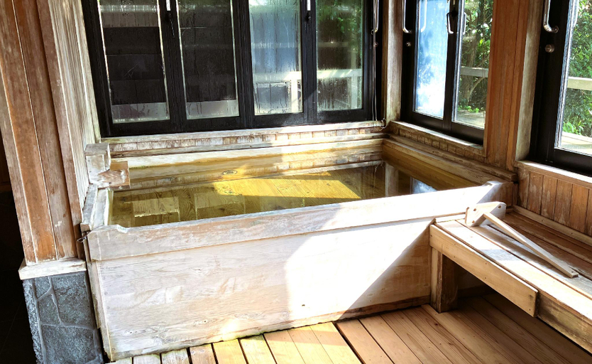 Bathroom 4, Chikurin-in Gunpoen Ryokan, Yoshino