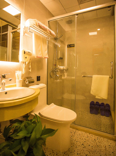 Bathroom 3, Shell Hotel Shandong Dezhou Leling Zhenxing Dong Road, Dezhou