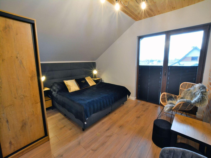 Bedroom 2, Large, 2-story holiday home, sauna, jacuzzi, Koszalin