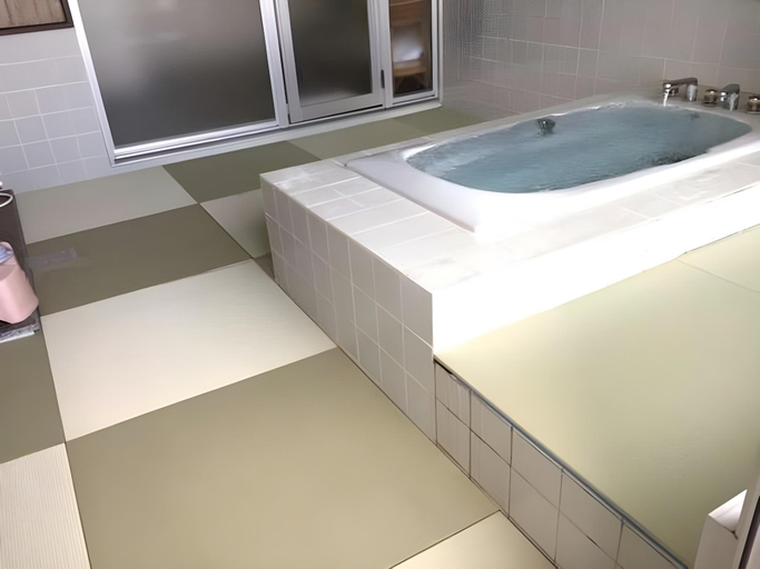 Bathroom 4, Harazuru Grand Sky Hotel, Ukiha