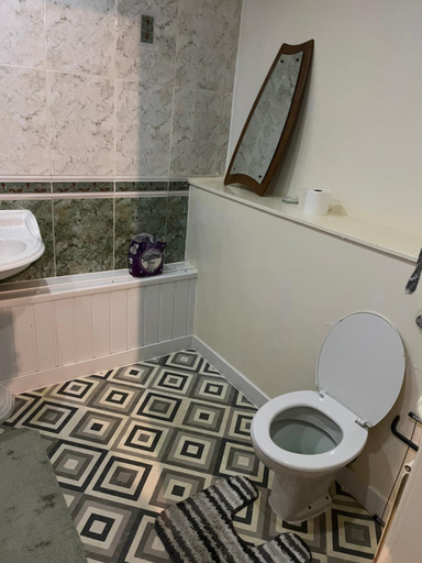 Bathroom 3, Jakes en suite room near James cook, Middlesbrough