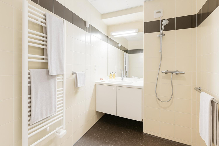 Bathroom 5, Zenao Appart'hôtels Wintzenheim, Haut-Rhin